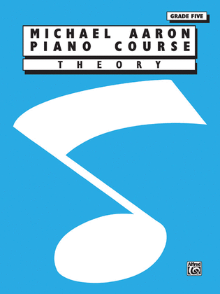 Book cover for Michael Aaron Piano Course Theory