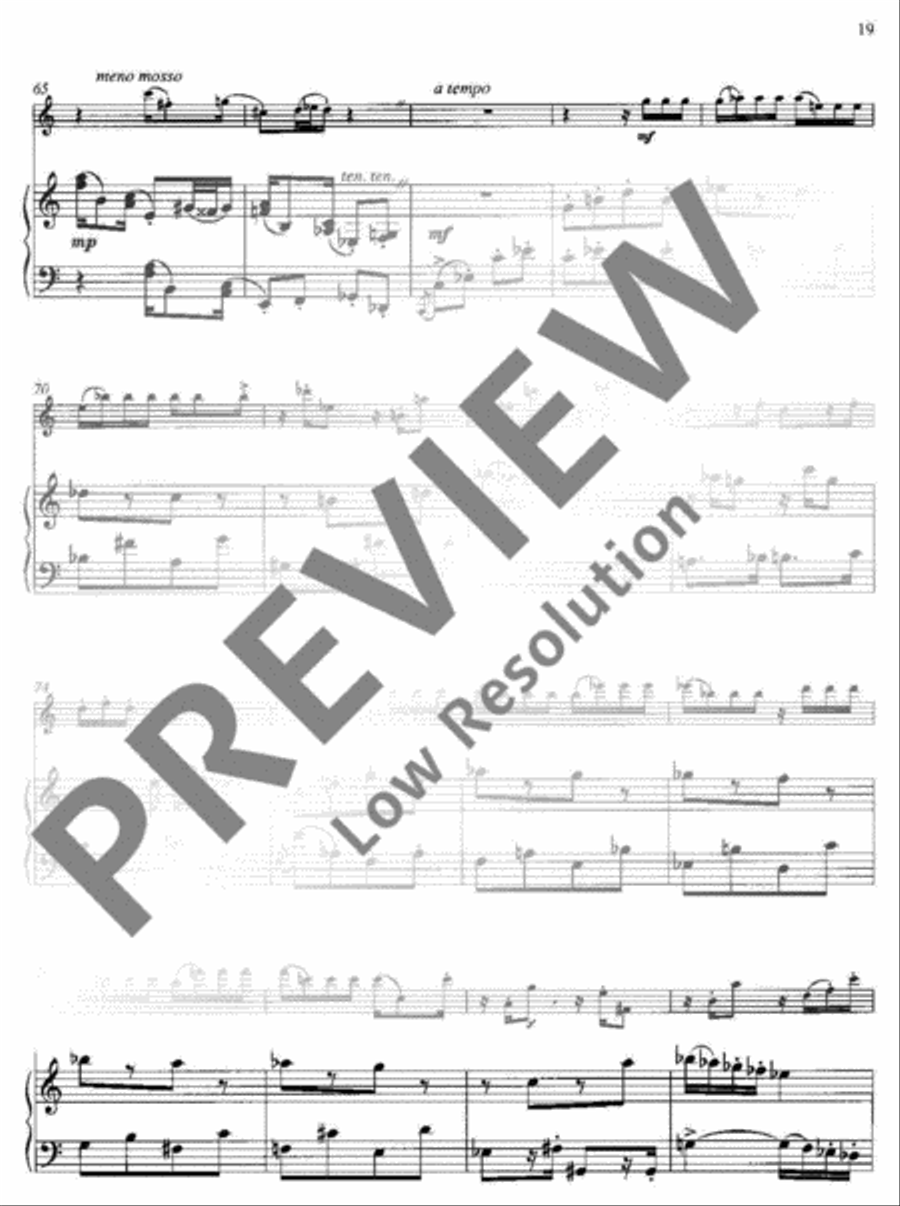 Humoresken und Romanzen Humoresken und Romanzen Flute Solo scores gallery preview page 20