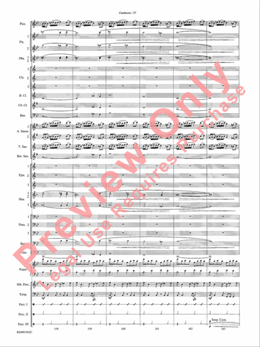 Inchon Concert Band scores gallery preview page 32