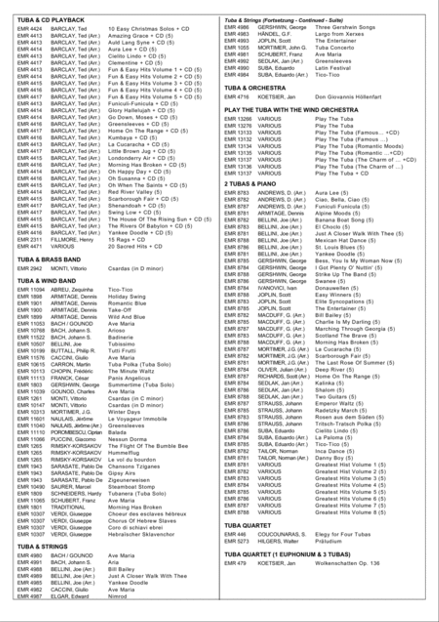 Choralfantasie Tuba scores gallery preview page 10