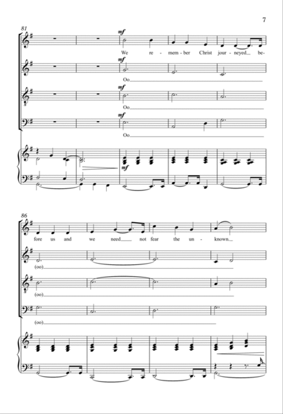 Standing On Holy Ground 4-Part scores gallery preview page 6