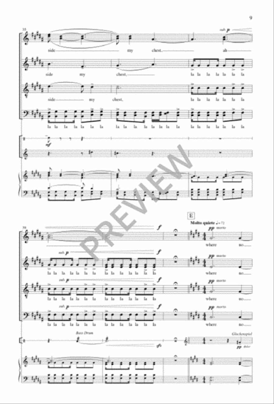 In Your Light Divisi scores gallery preview page 9