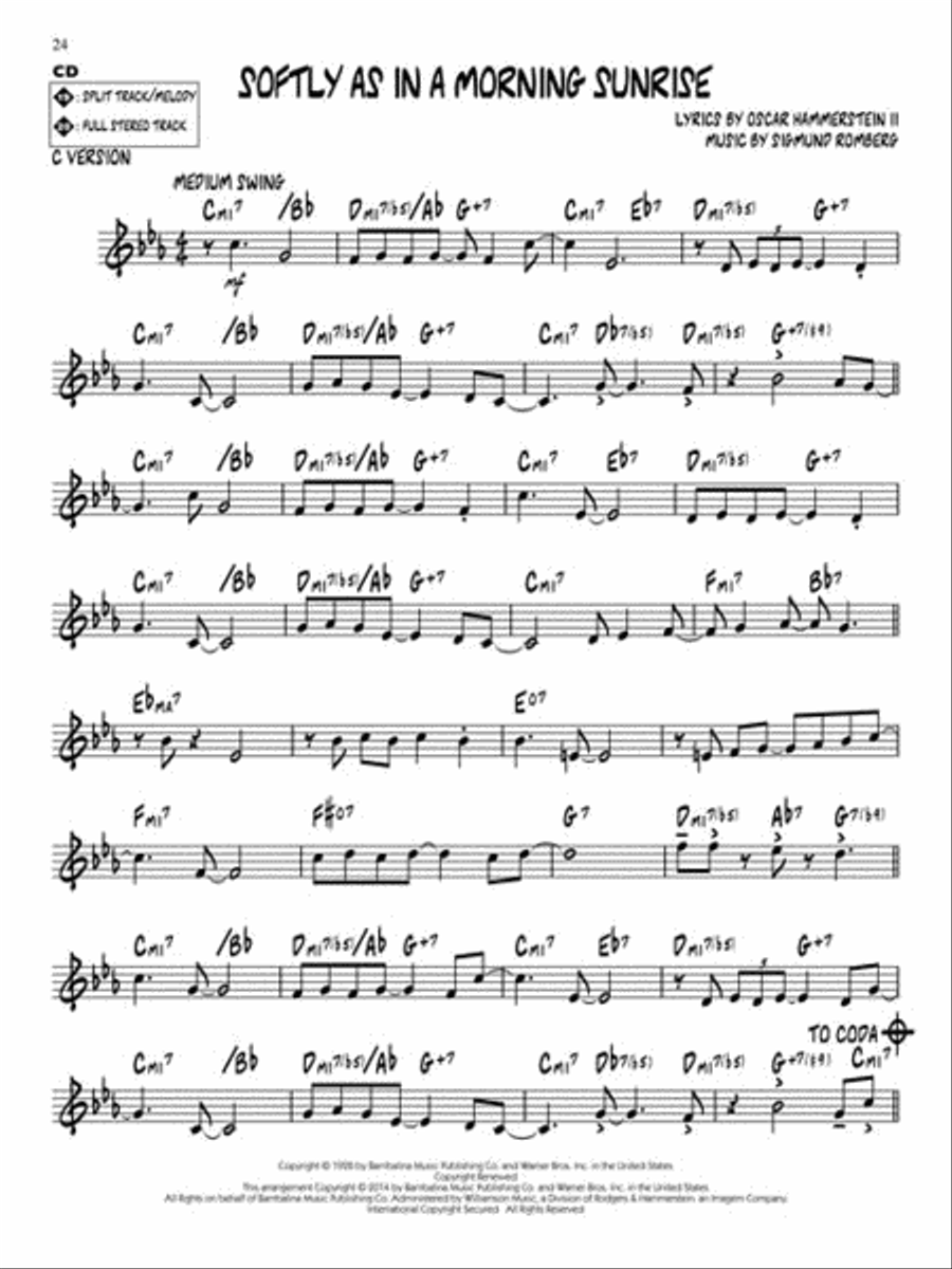 John Coltrane Standards C Instrument scores gallery preview page 6