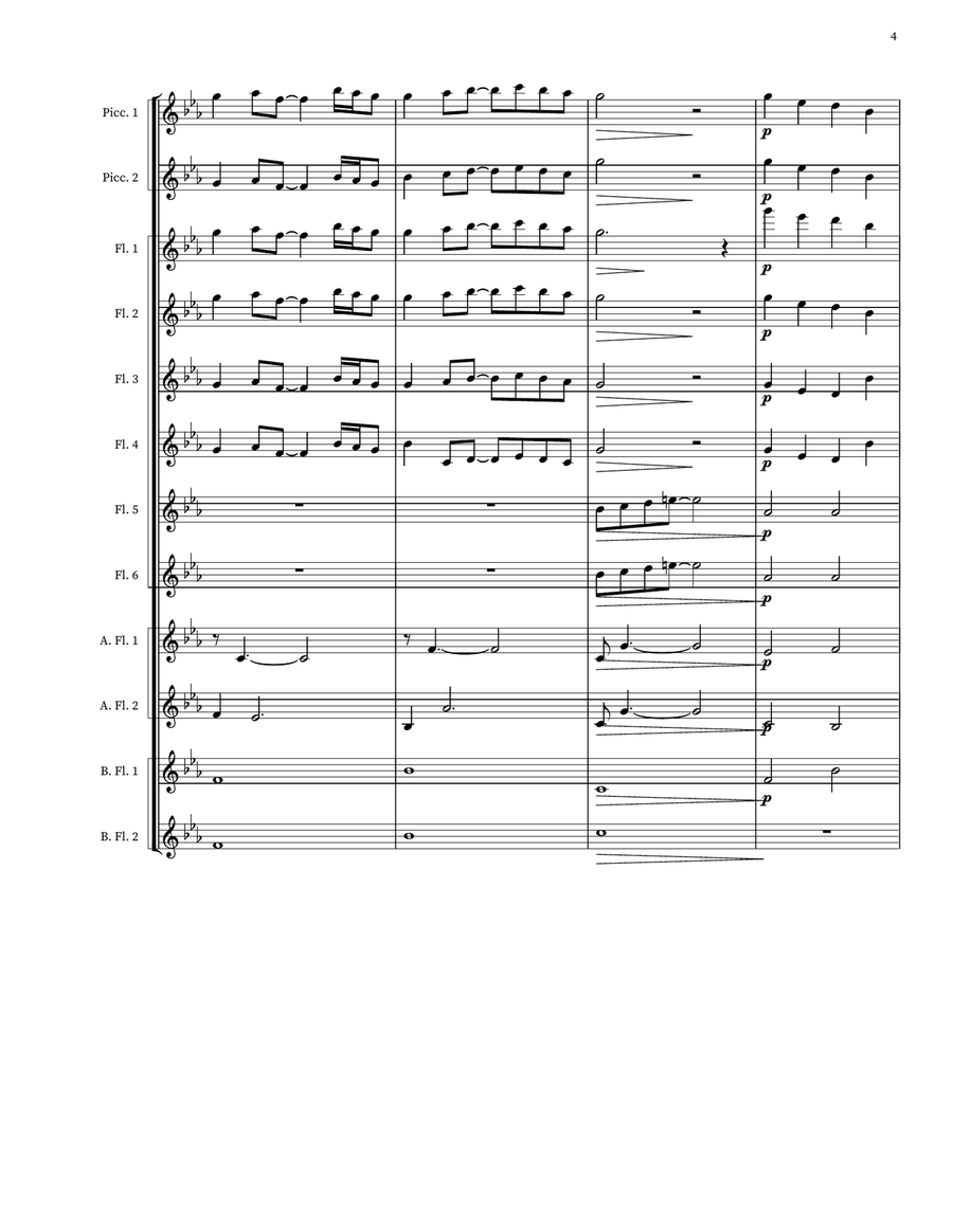 Hard Candy Christmas Large Ensemble scores gallery preview page 4
