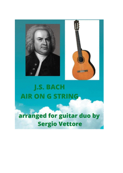 bach, mozart, verdi for guitar duo image number null