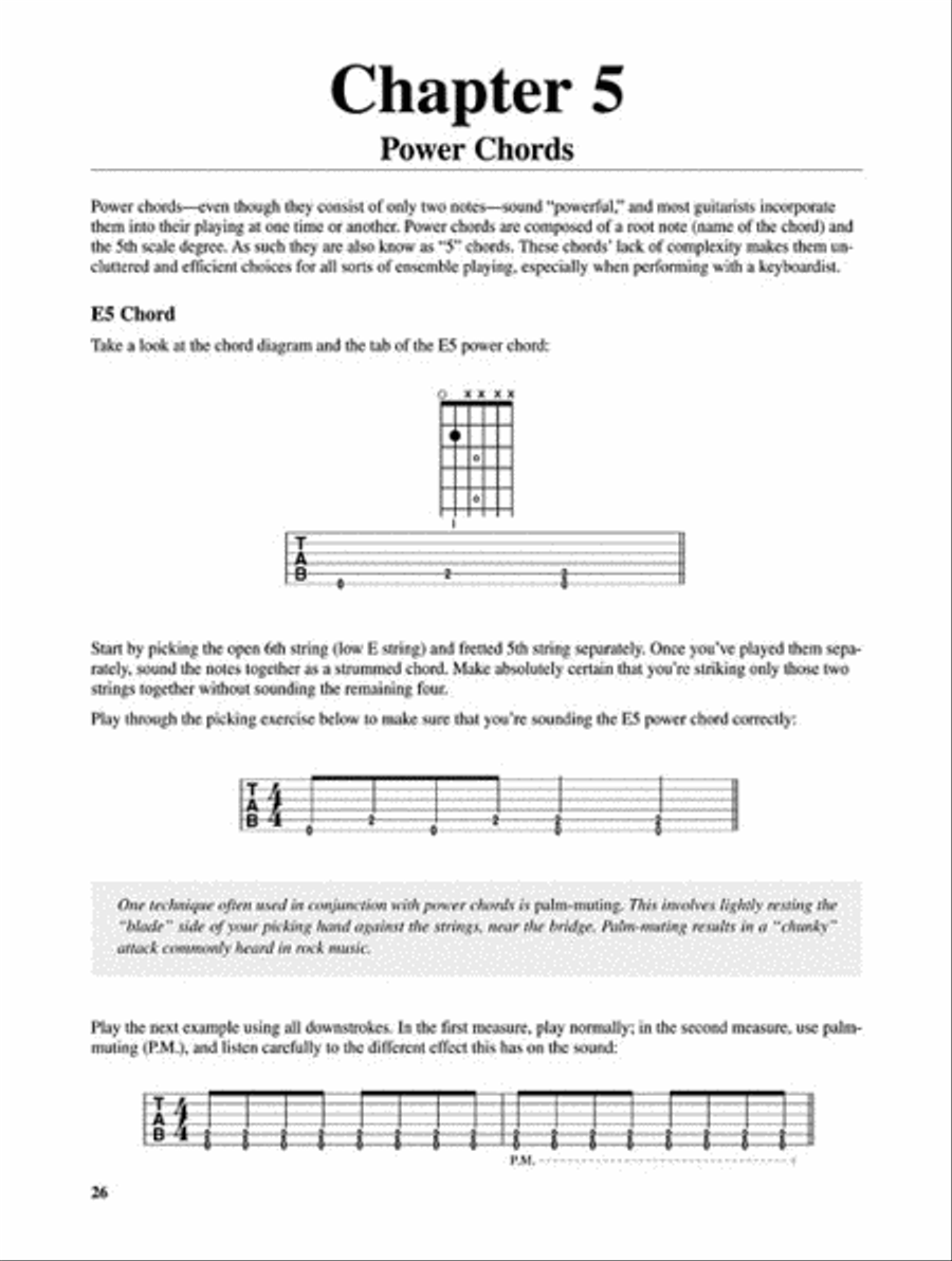 Teach Yourself to Play Guitar Guitar Tablature scores gallery preview page 6