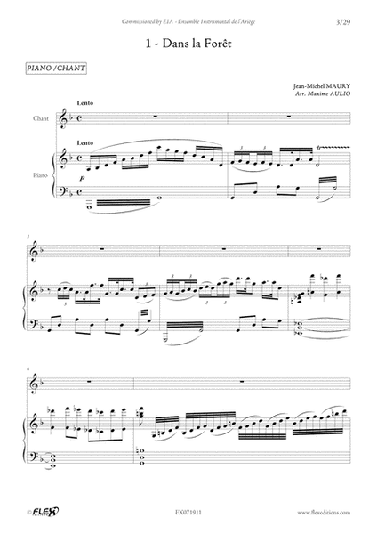 Recreanotes - Cycle 1 - Children's Choir & Piano image number null