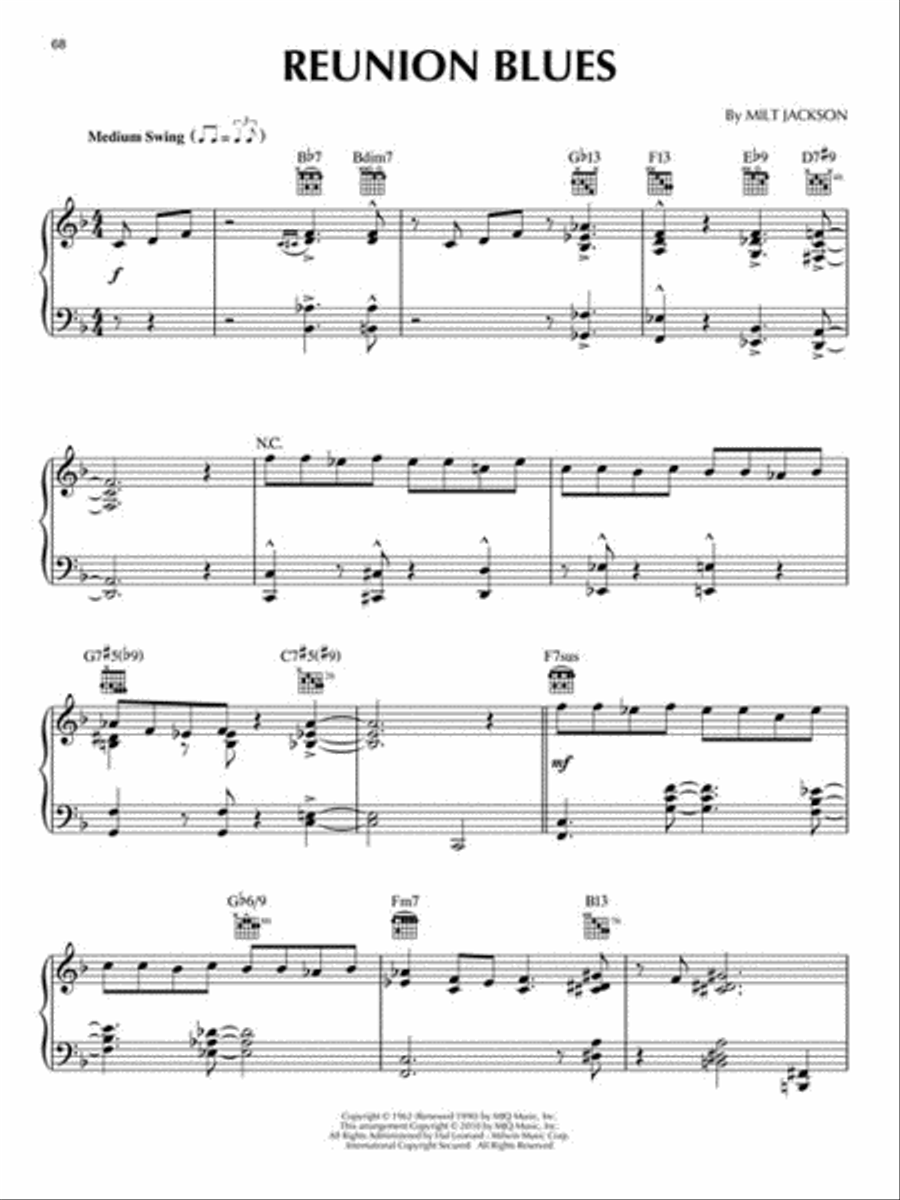 Modern Jazz Quartet Modern Jazz Quartet Jazz Ensemble scores gallery preview page 4