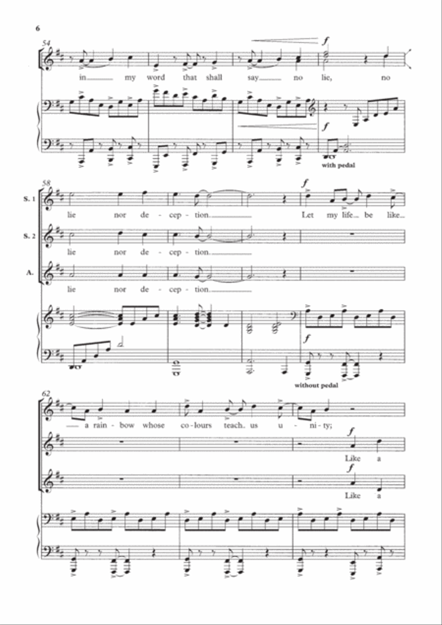 Like a rainbow Like a rainbow SSA scores gallery preview page 6