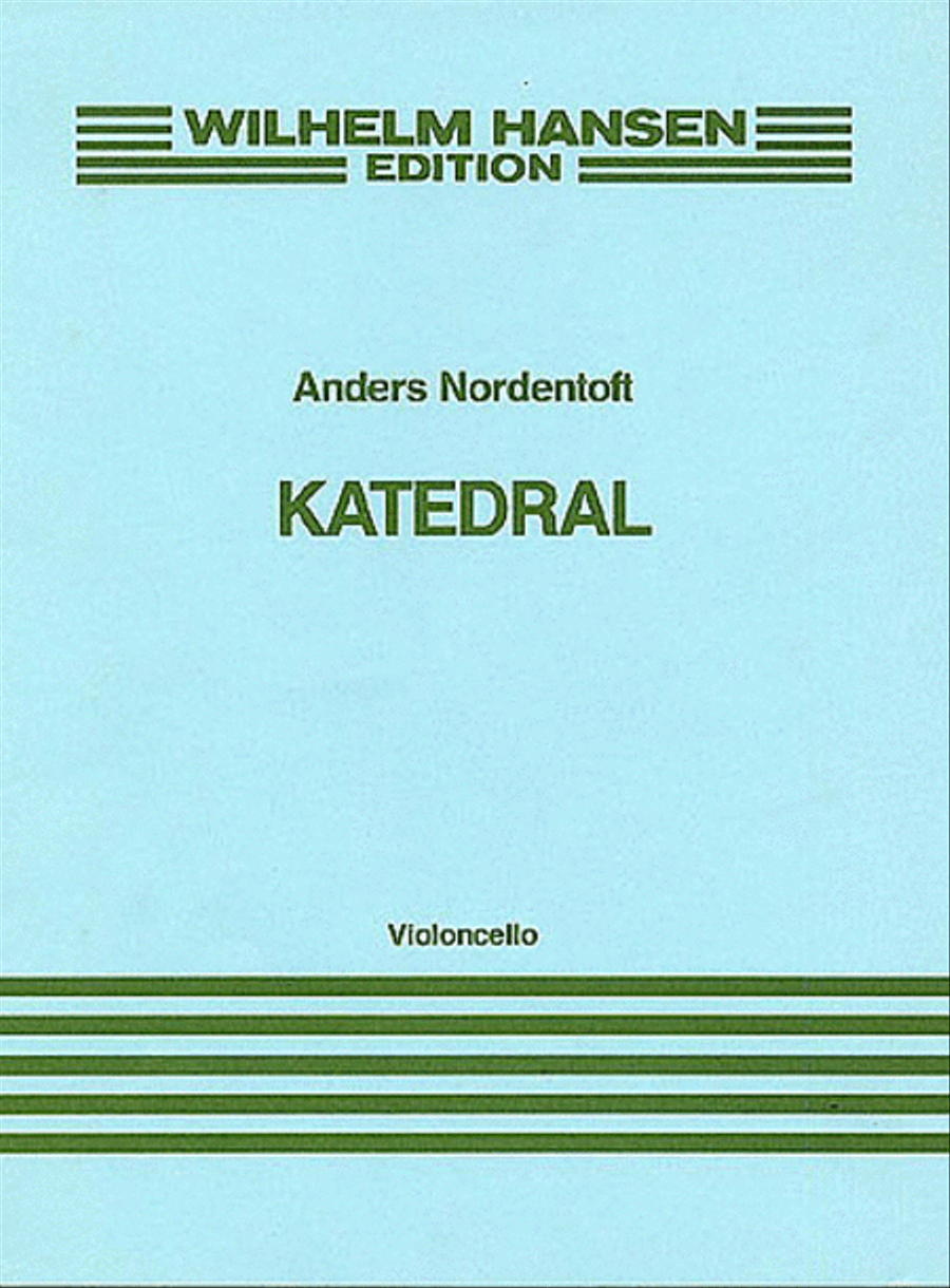 Anders Nordentoft: Cathedral Cello scores gallery preview page 1
