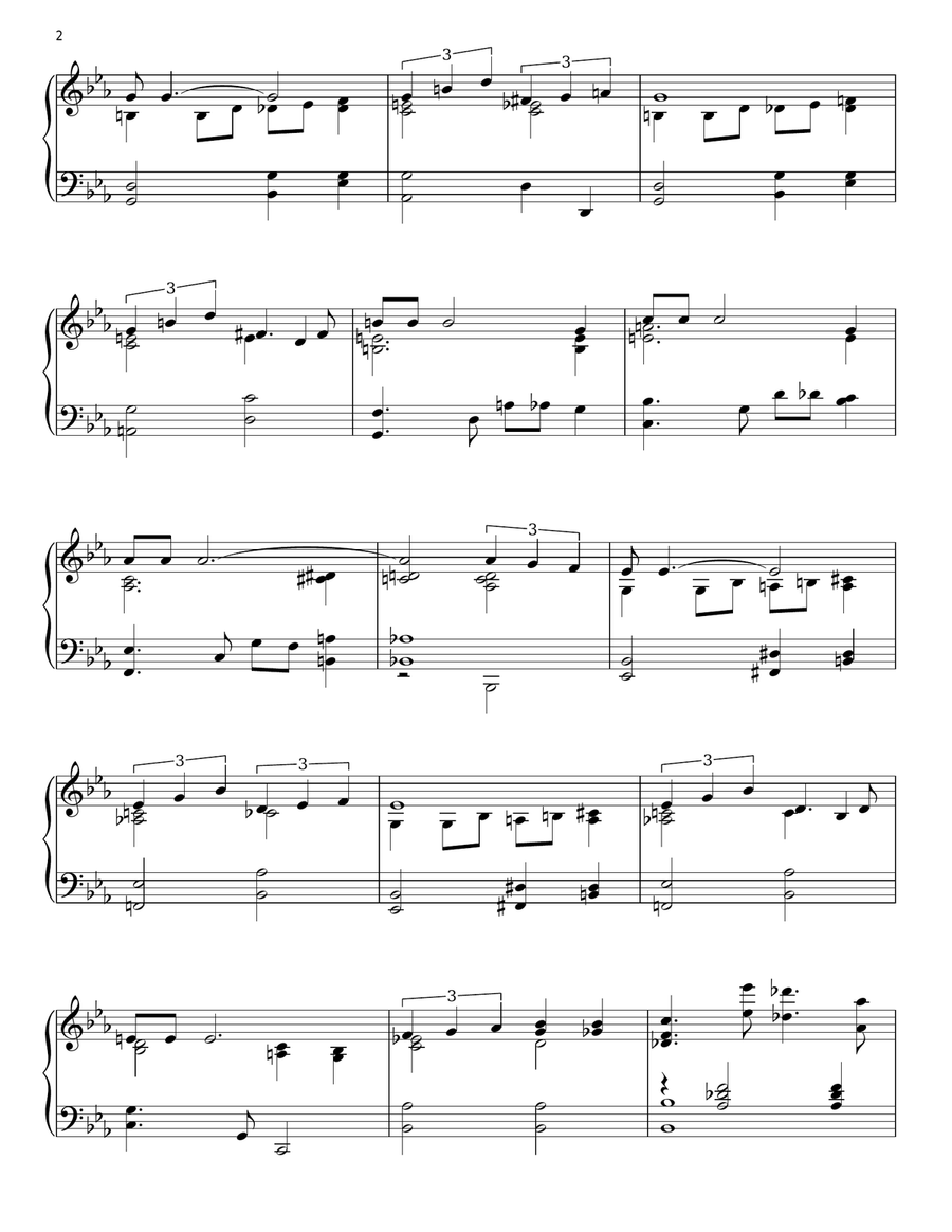 Hey There Piano Solo scores gallery preview page 2