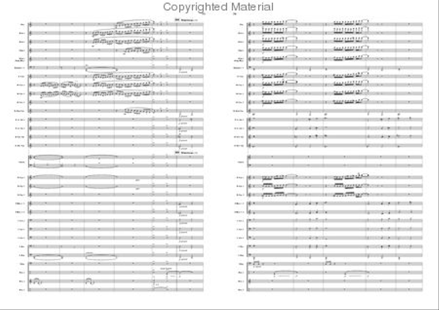 Brabantia Aeterna Concert Band scores gallery preview page 18