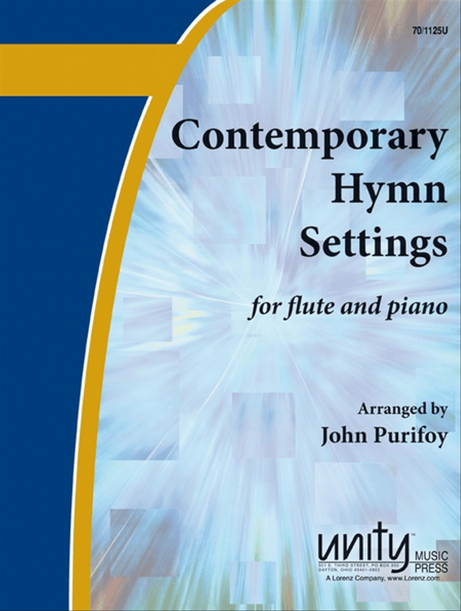 Contemporary Hymn Settings for Flute and Piano Flute Solo scores gallery preview page 1