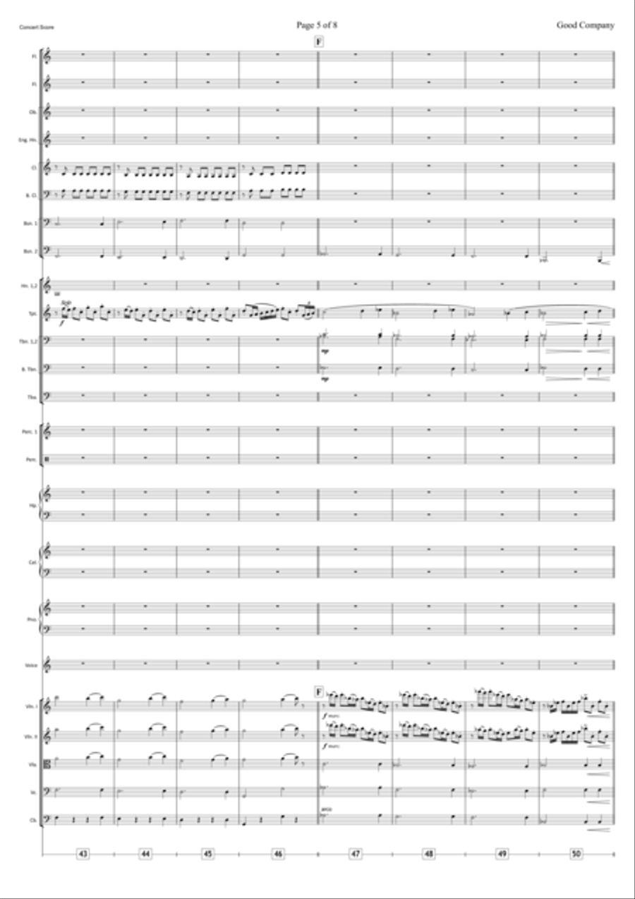 Good Company Good Company Full Orchestra scores gallery preview page 6