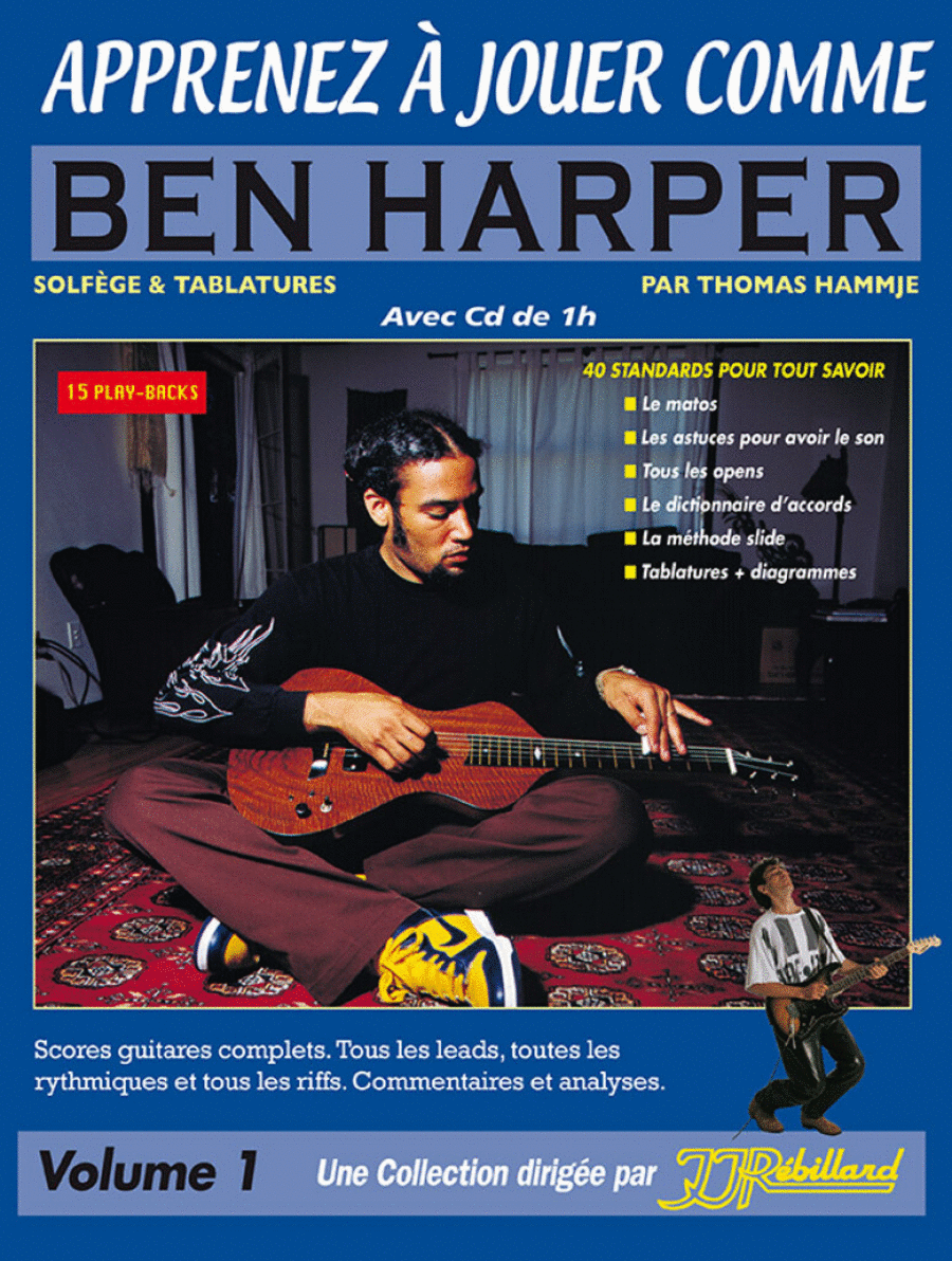 Apprenez A Jouer Comme Ben Harper CD scores gallery preview page 1