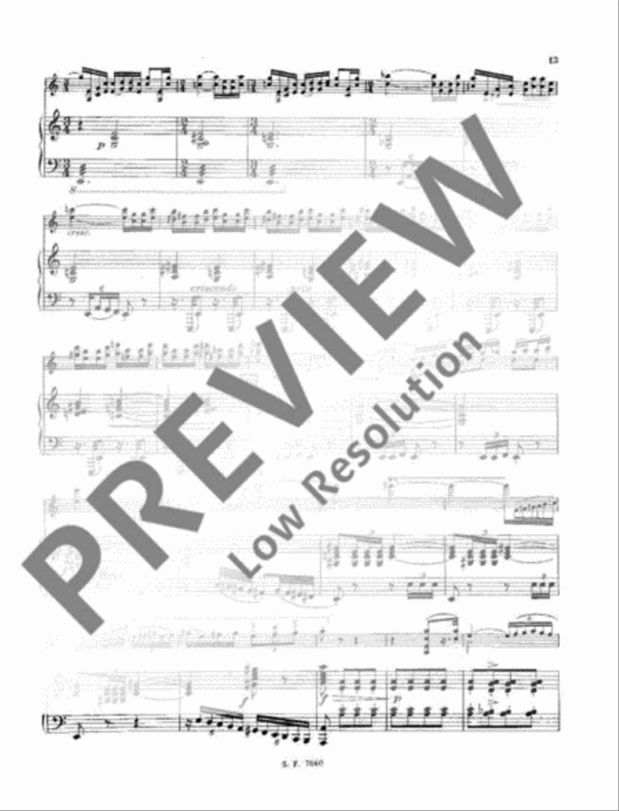 Poème héroïque Poème héroïque Piano scores gallery preview page 14