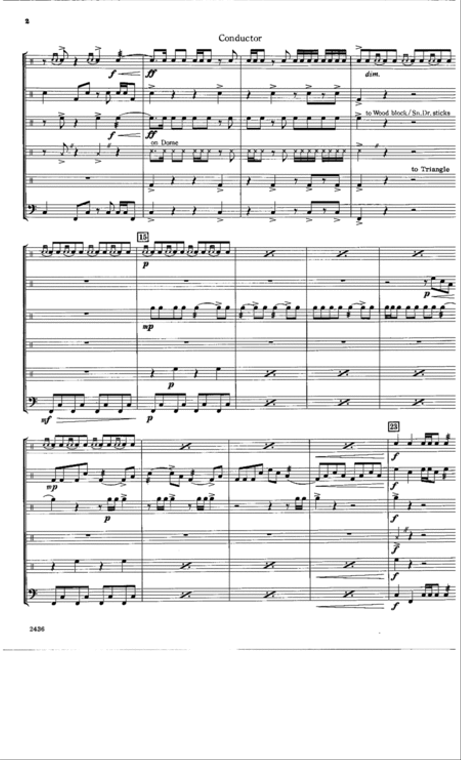 Mosaics Mosaics Percussion Ensemble scores gallery preview page 3