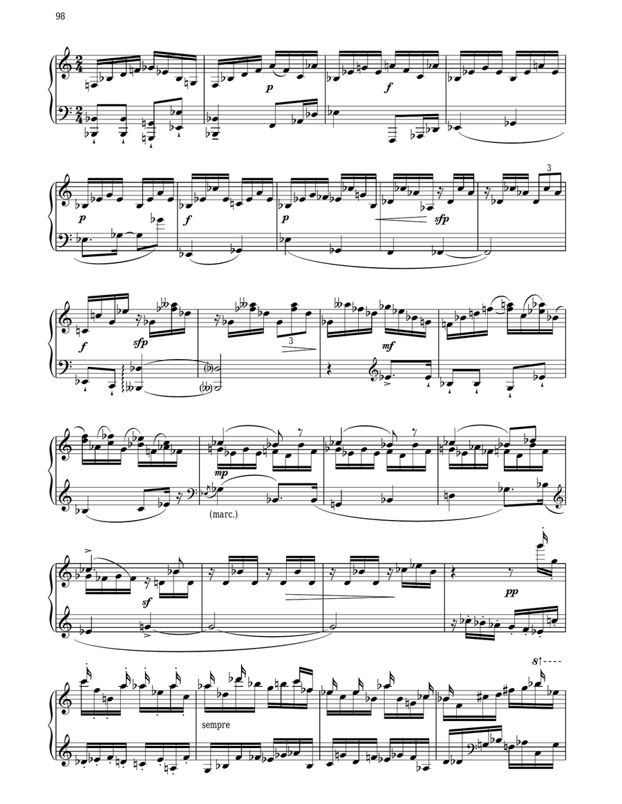 Romantic Pieces Piano Solo scores gallery preview page 3