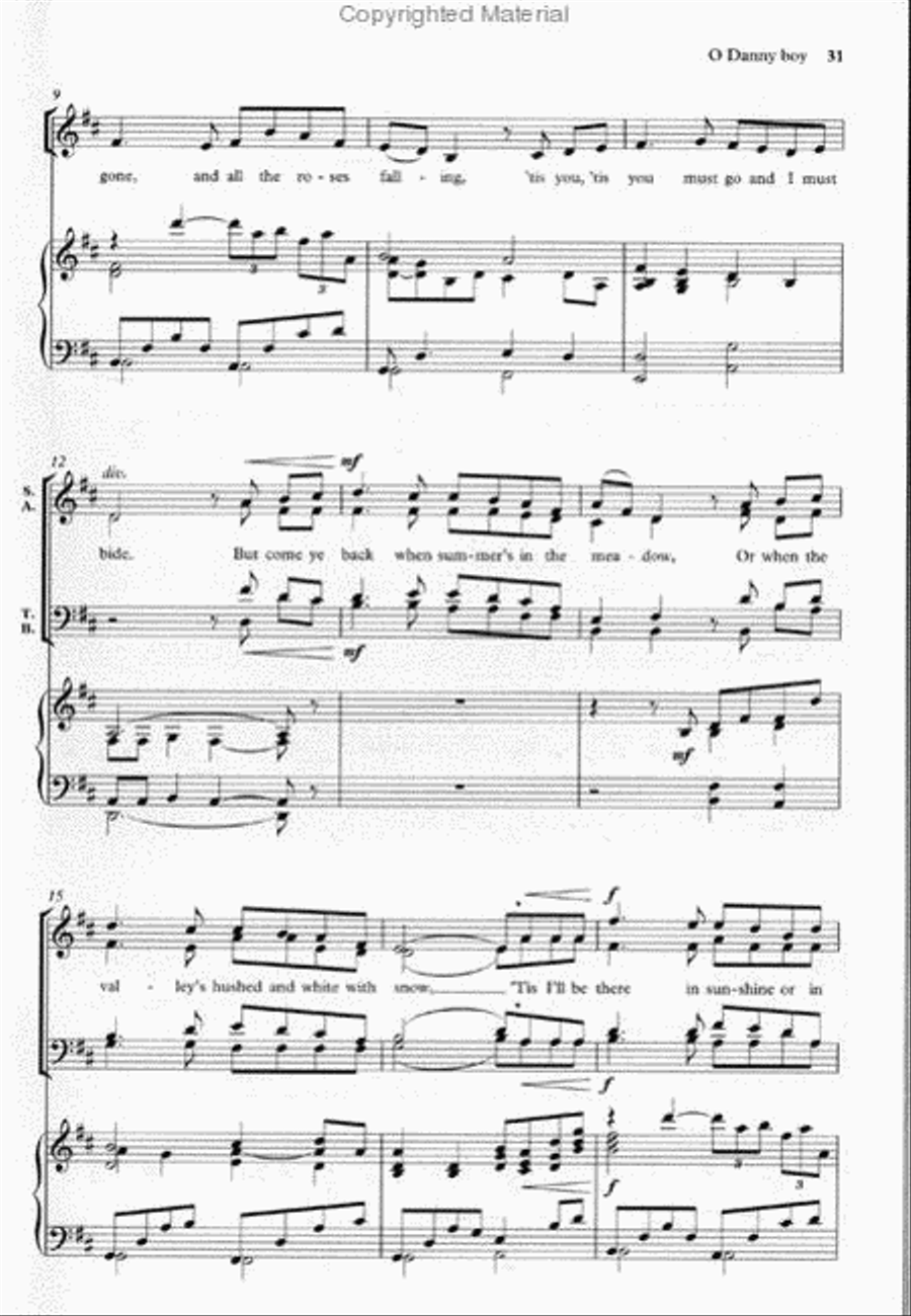 Bob Chilcott Songbook 4-Part scores gallery preview page 2