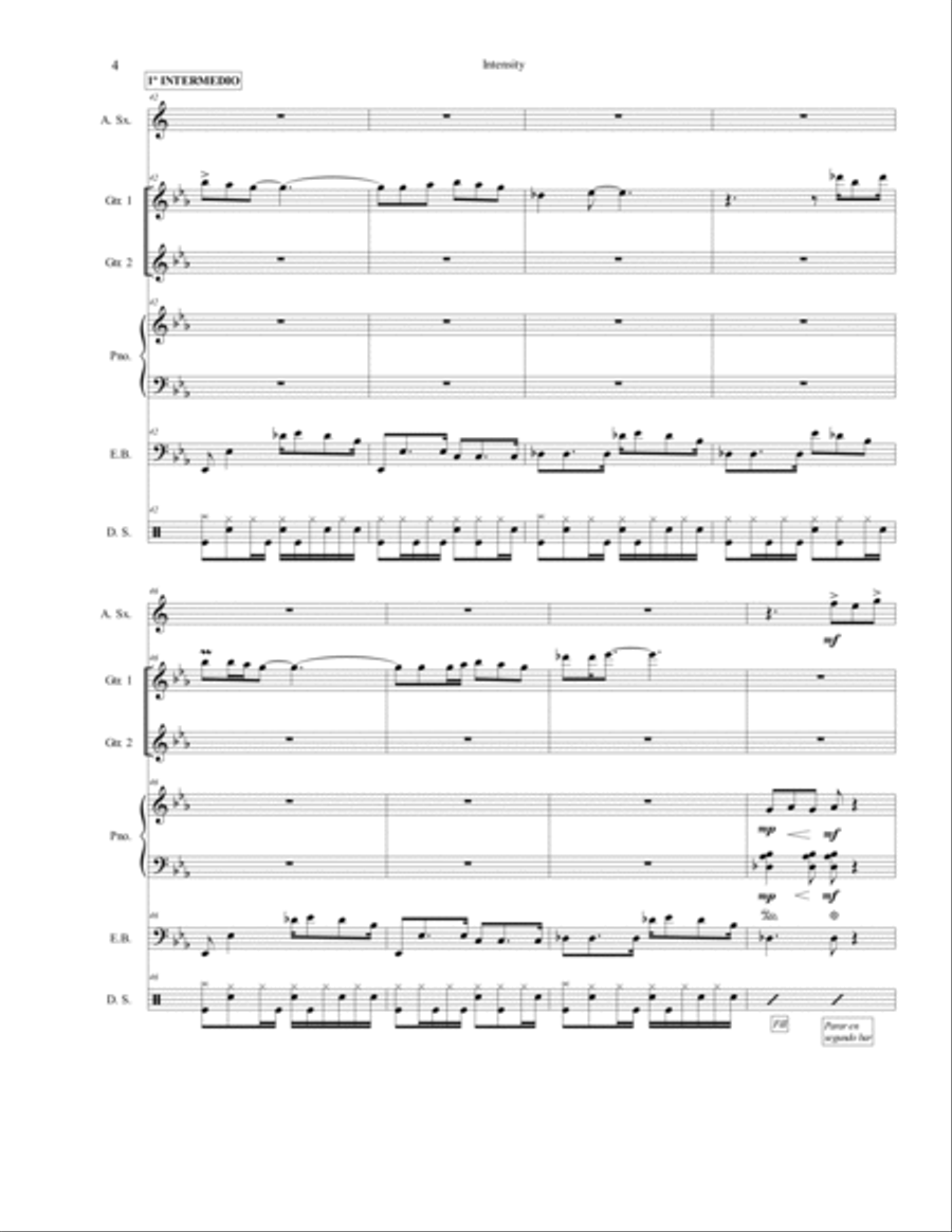 Intensity Small Ensemble scores gallery preview page 5