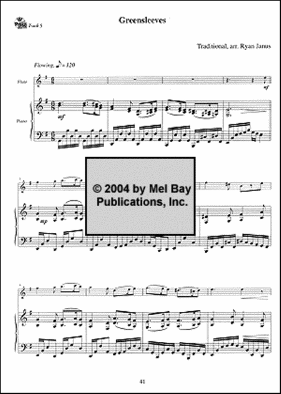 Solo Collection for Beginning Flute Flute Solo scores gallery preview page 4