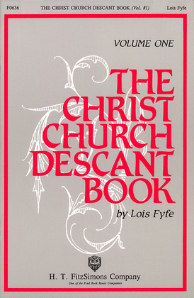 Book cover for The Christ Church Descant Book - Vol. 1 (Collection)