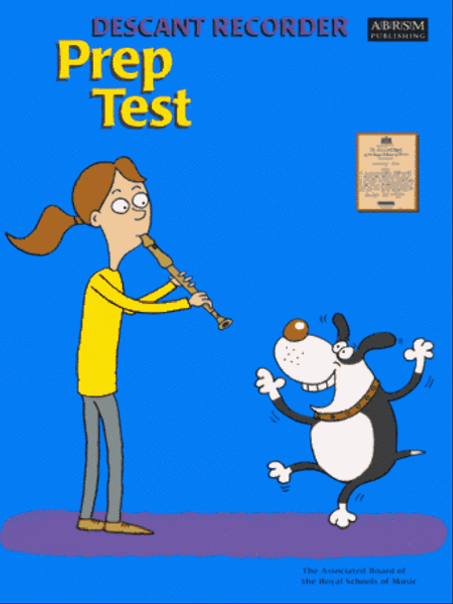 Recorder Prep Test Recorder scores gallery preview page 1