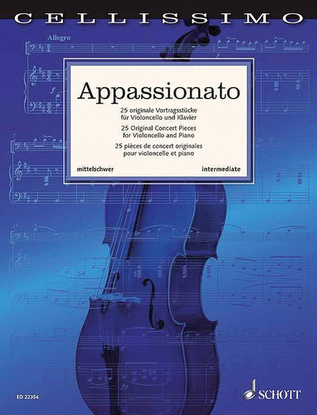 Appassionato: 25 Original Concert Pieces Cello and Piano