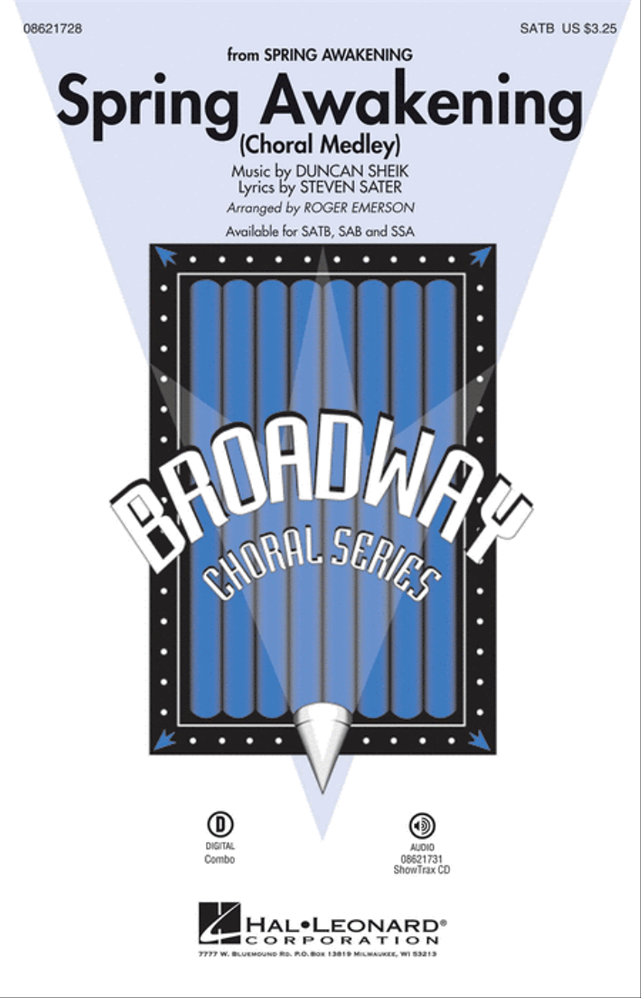Spring Awakening (Choral Medley) 4-Part scores gallery preview page 1