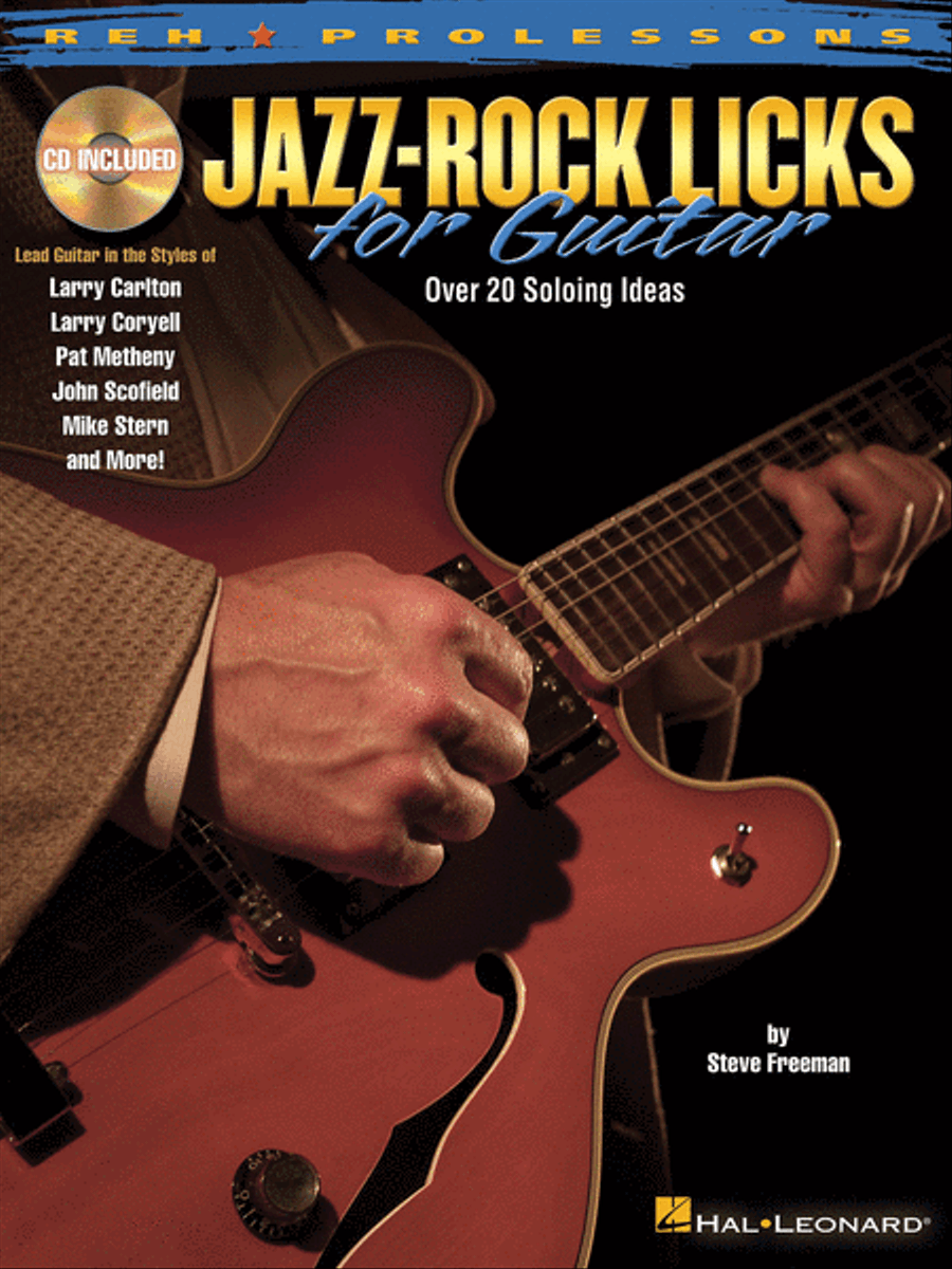 Jazz-Rock Licks for Guitar Electric Guitar scores gallery preview page 1