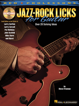 Book cover for Jazz-Rock Licks for Guitar