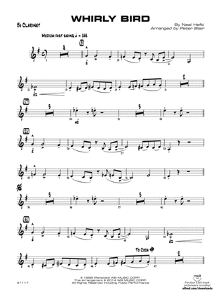 Whirly Bird: 1st B-flat Clarinet