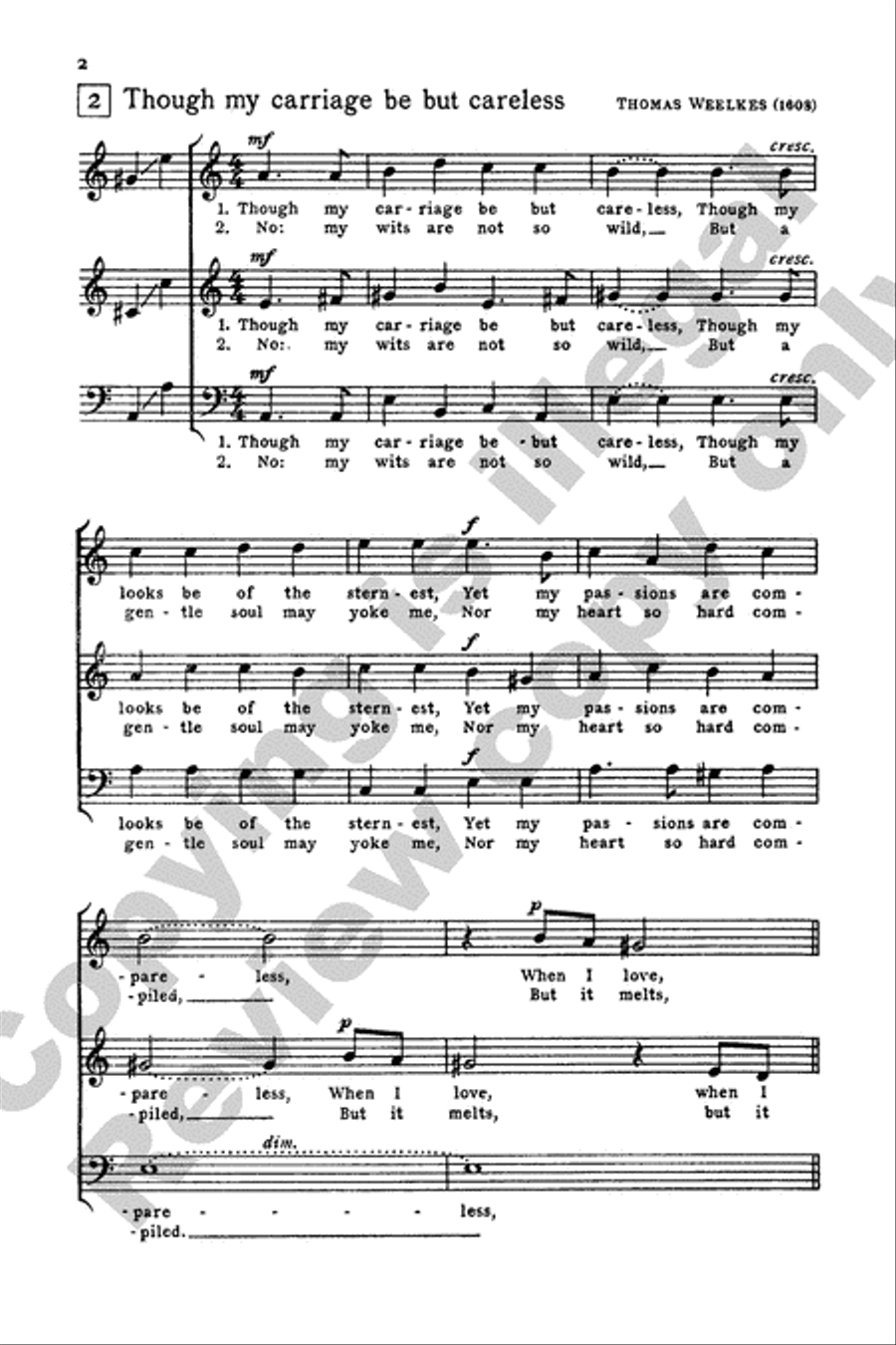 Invitation to Madrigals, Book 1 3-Part scores gallery preview page 27