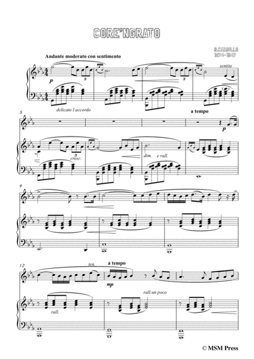 Cardillo-Core'ngrato, for Flute and Piano image number null