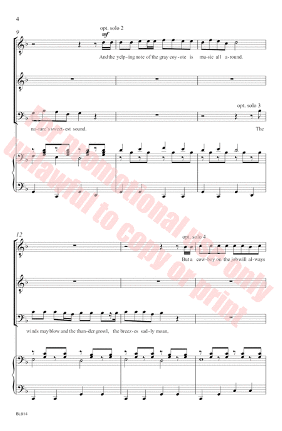 A Cowboy's Life A Cowboy's Life TB scores gallery preview page 5