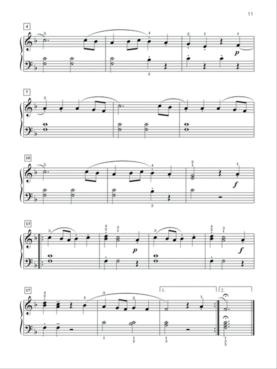 Famous & Fun Classic Themes, Book 3 Piano Method scores gallery preview page 4