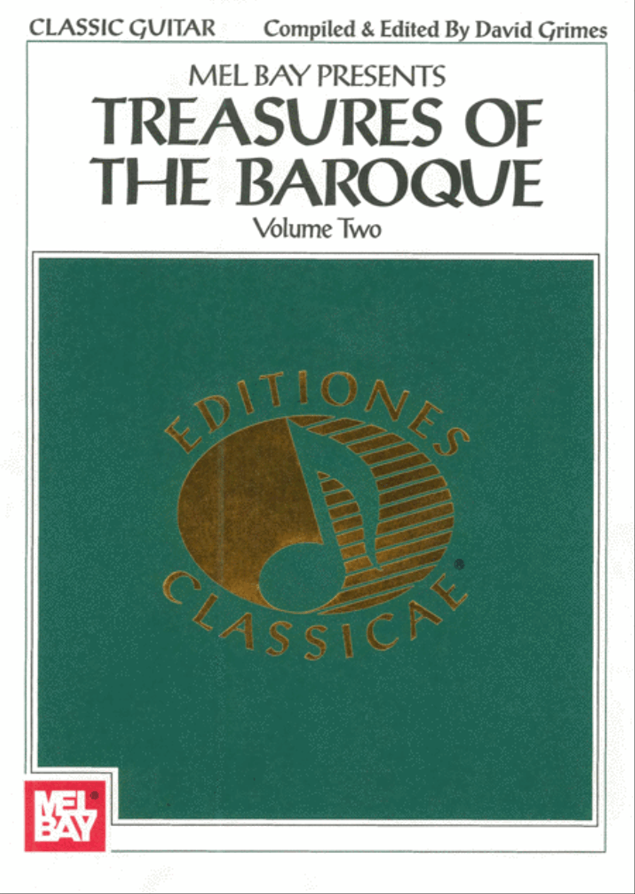 Treasures of the Baroque Volume Two Acoustic Guitar scores gallery preview page 1