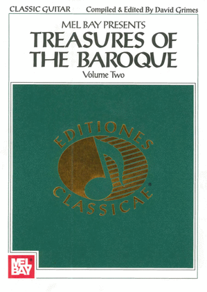 Book cover for Treasures of the Baroque Volume Two