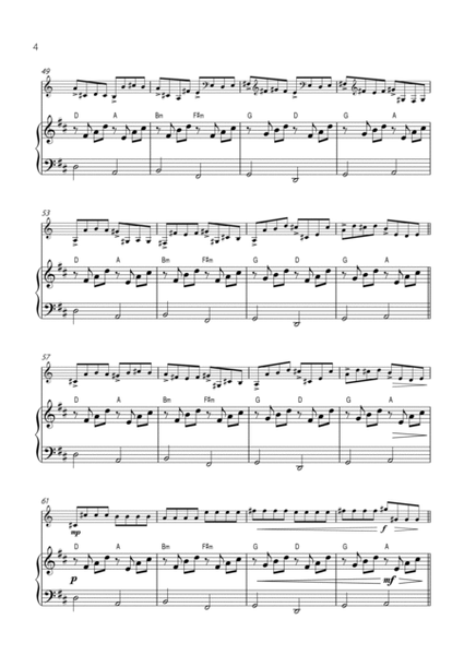 "Canon in D" by Pachelbel - Version for HORN in F with PIANO image number null