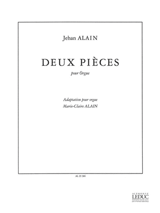 Book cover for 2 Pieces (organ)