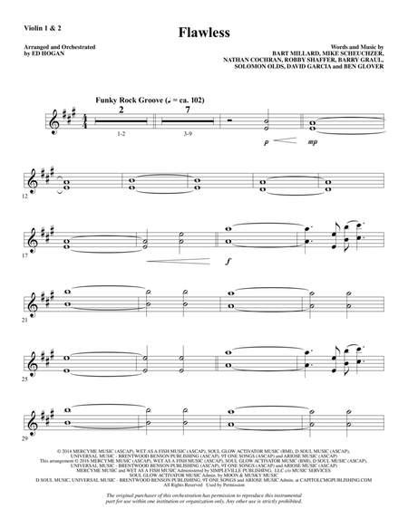 Flawless - Violin 1, 2