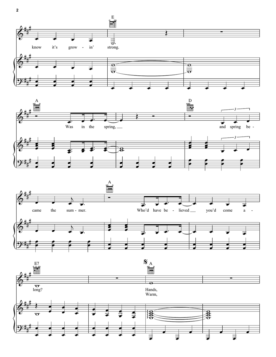 Sweet Caroline Sweet Caroline Acoustic Guitar scores gallery preview page 2