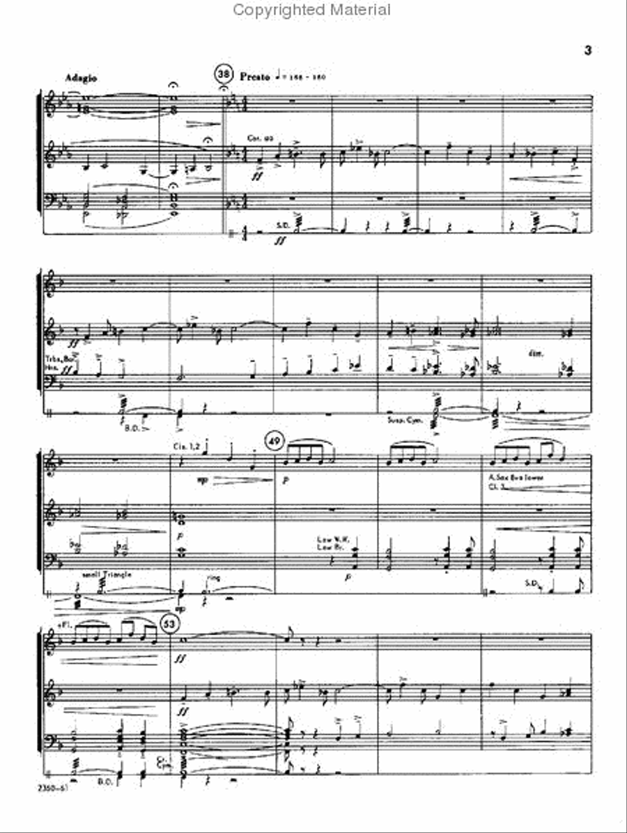 Synopsis for Band Concert Band scores gallery preview page 4