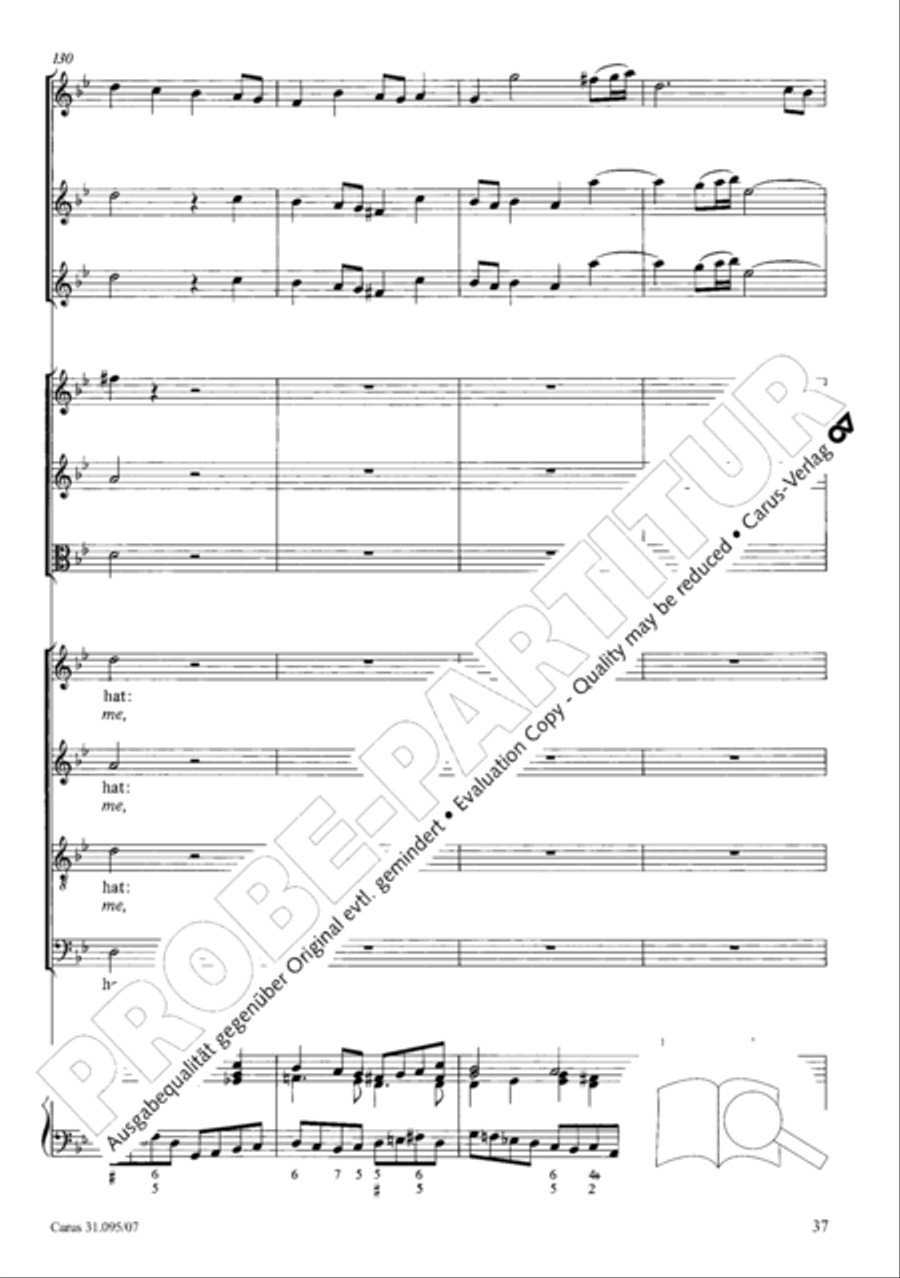 For me to live is Jesus (Christus, der ist mein Leben) STB scores gallery preview page 38