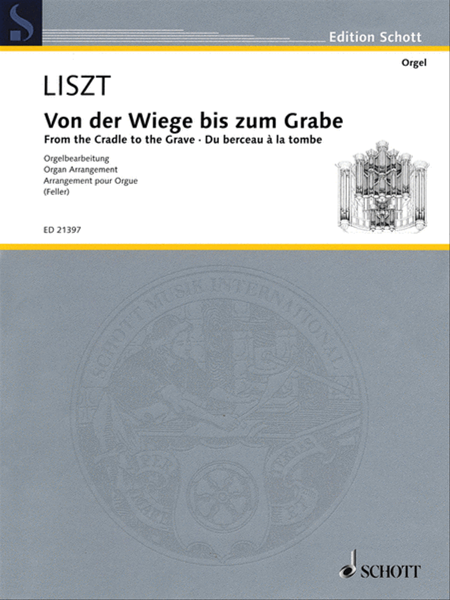 Franz Liszt – From the Cradle to the Grave Organ scores gallery preview page 1