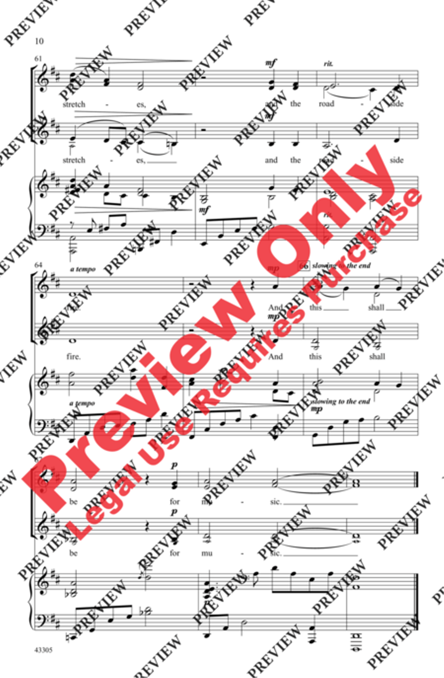 And This Shall Be for Music Women's Choir scores gallery preview page 9
