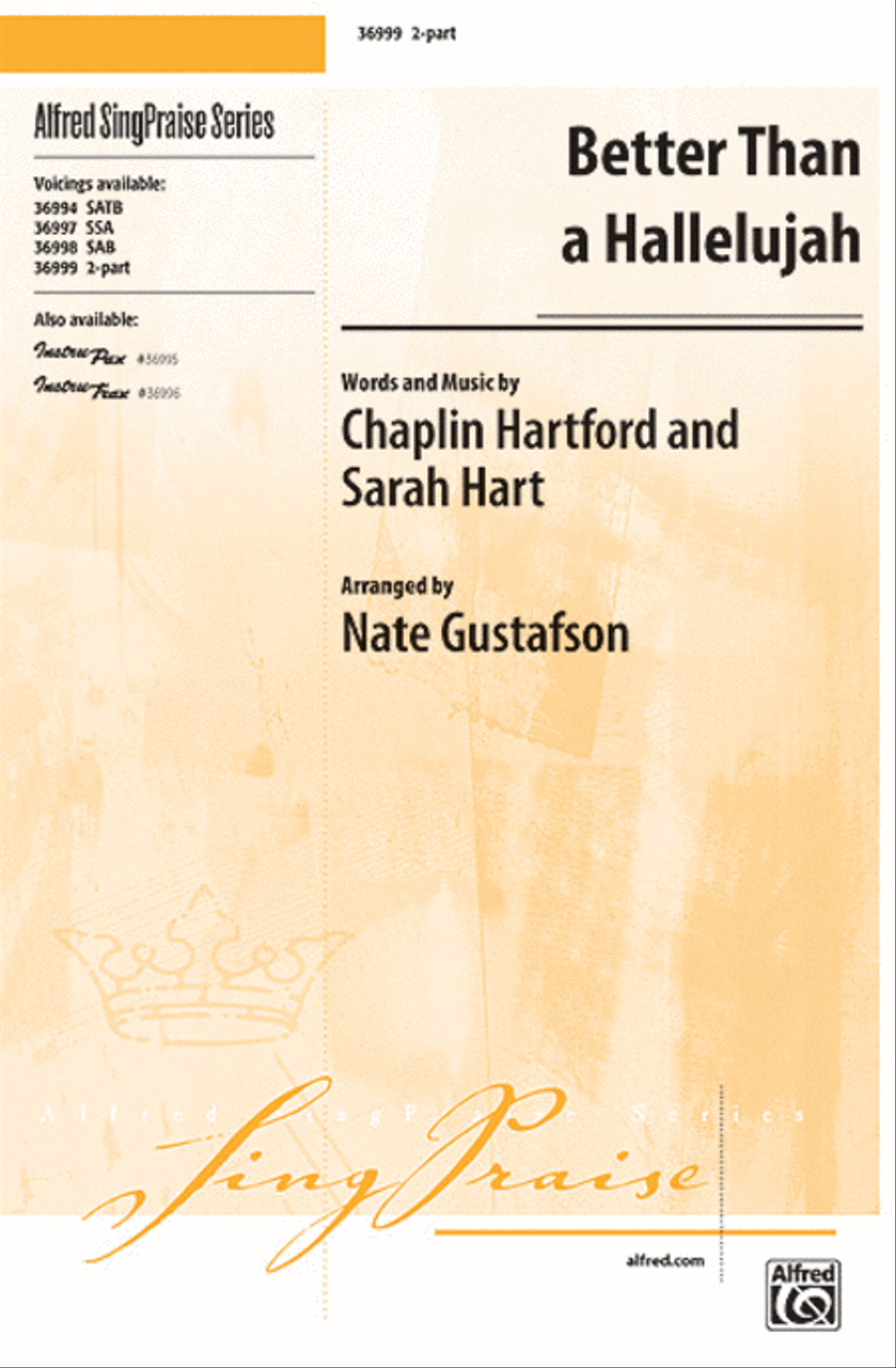 Better Than a Hallelujah Better Than a Hallelujah 2-Part scores gallery preview page 1