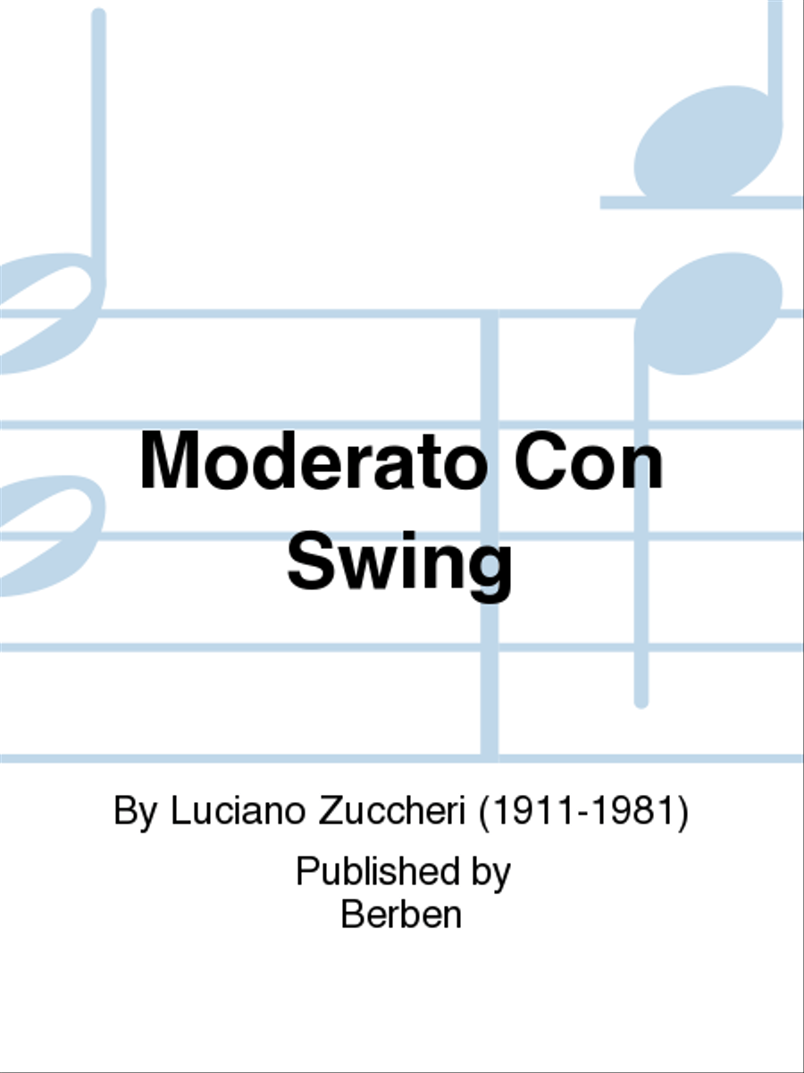 Moderato Con Swing Moderato Con Swing Guitar scores gallery preview page 1