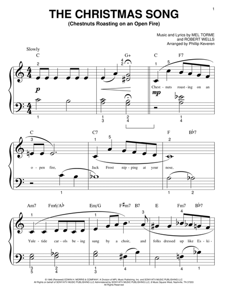 The Christmas Song (Chestnuts Roasting On An Open Fire) (arr. Phillip Keveren)