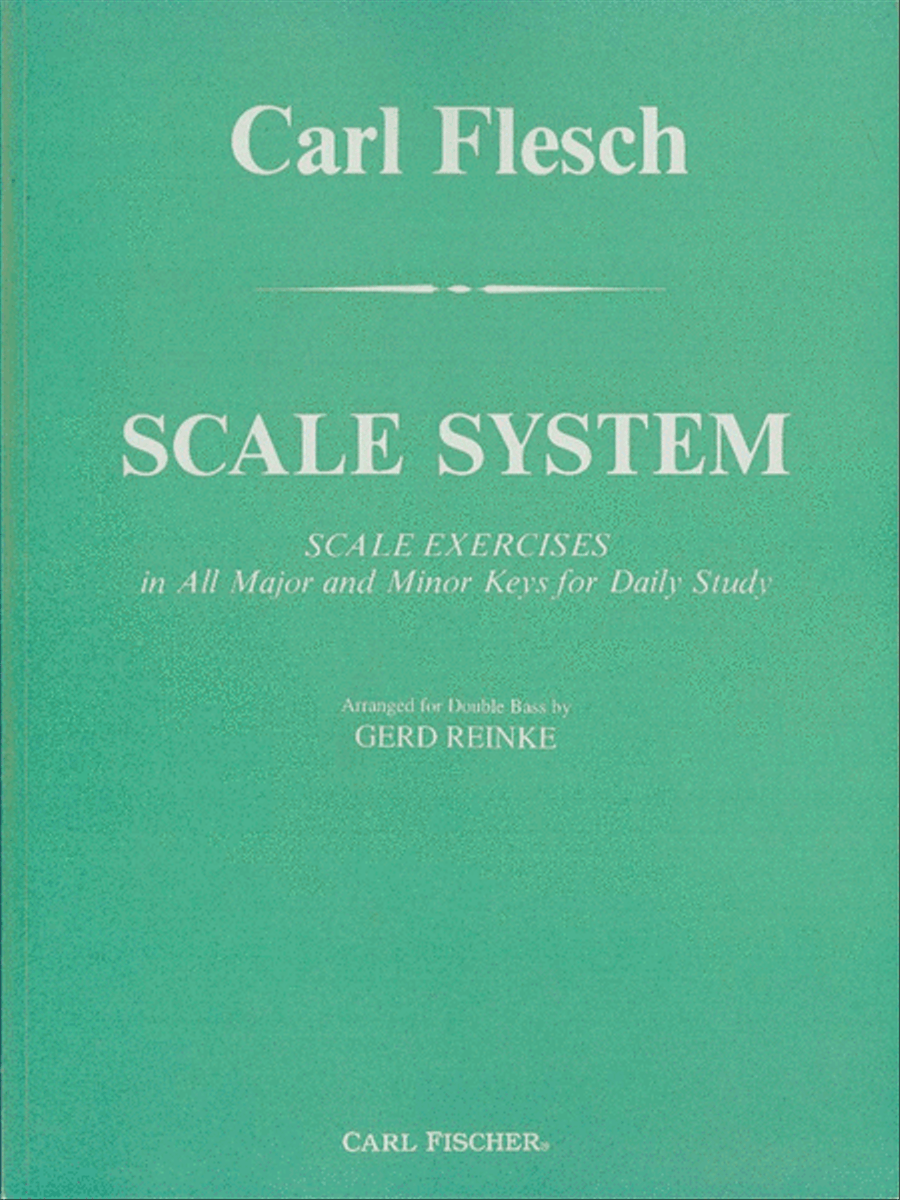 Scale System Double Bass scores gallery preview page 1